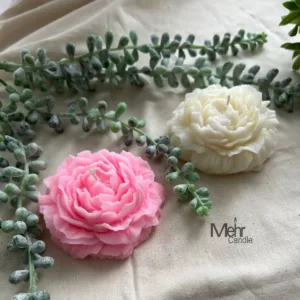 peony-flower-candle
