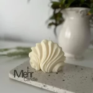Wave-Shell-candle