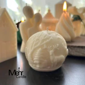 Christmas Ball Candle