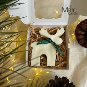 Christmas Reindeer Candle