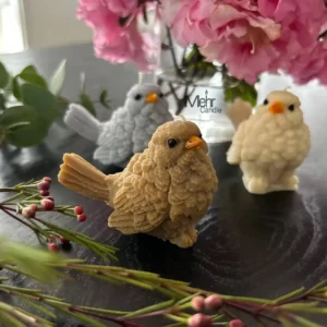 small bird candle