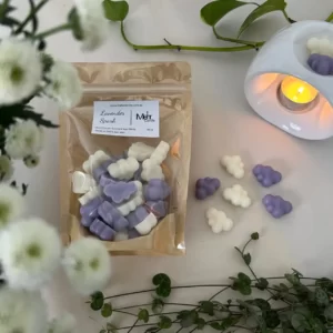 violet mini cloud melting wax