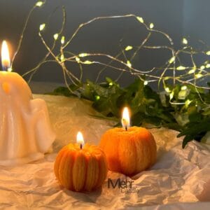 Small Pumpkin Candle
