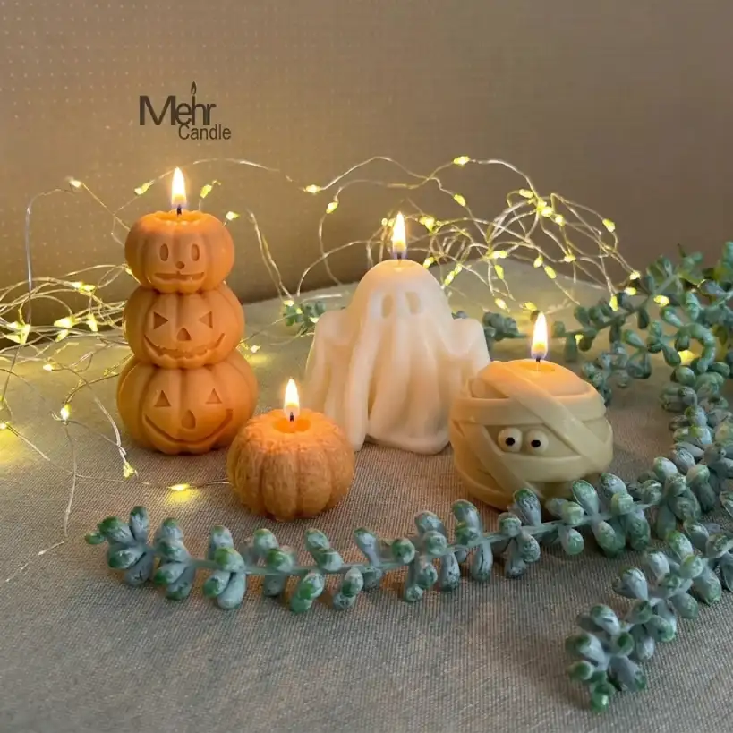 Halloween Candles Set